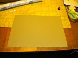 Blank foam sheet