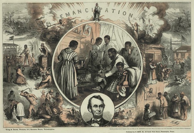 Emancipation: Credit Library of Congress / Thomas Nast