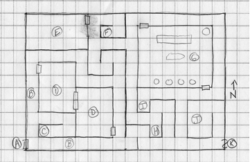 Black Rock Bandits Map - Key