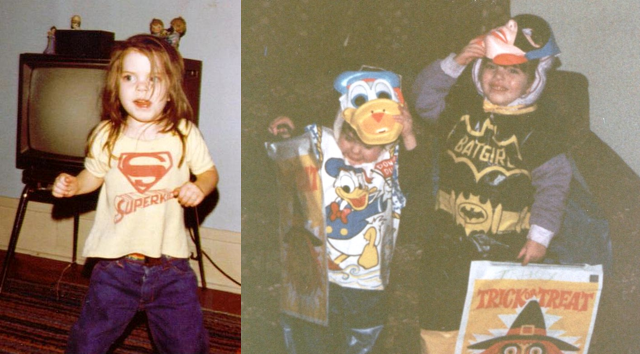 Me as a young geek