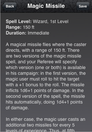 Spellbook - Individual Spell
