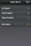 Spell Categories